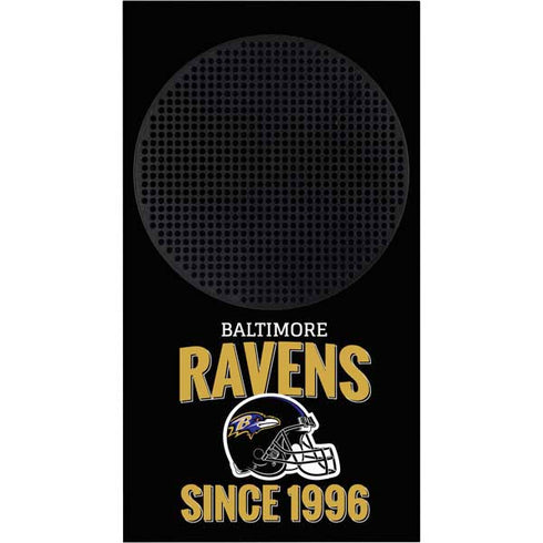 NFL Baltimore Ravens Helmet Xbox Series S Console Skin